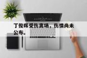 GOGO体育首页-丁俊晖受伤离场，伤情尚未公布。